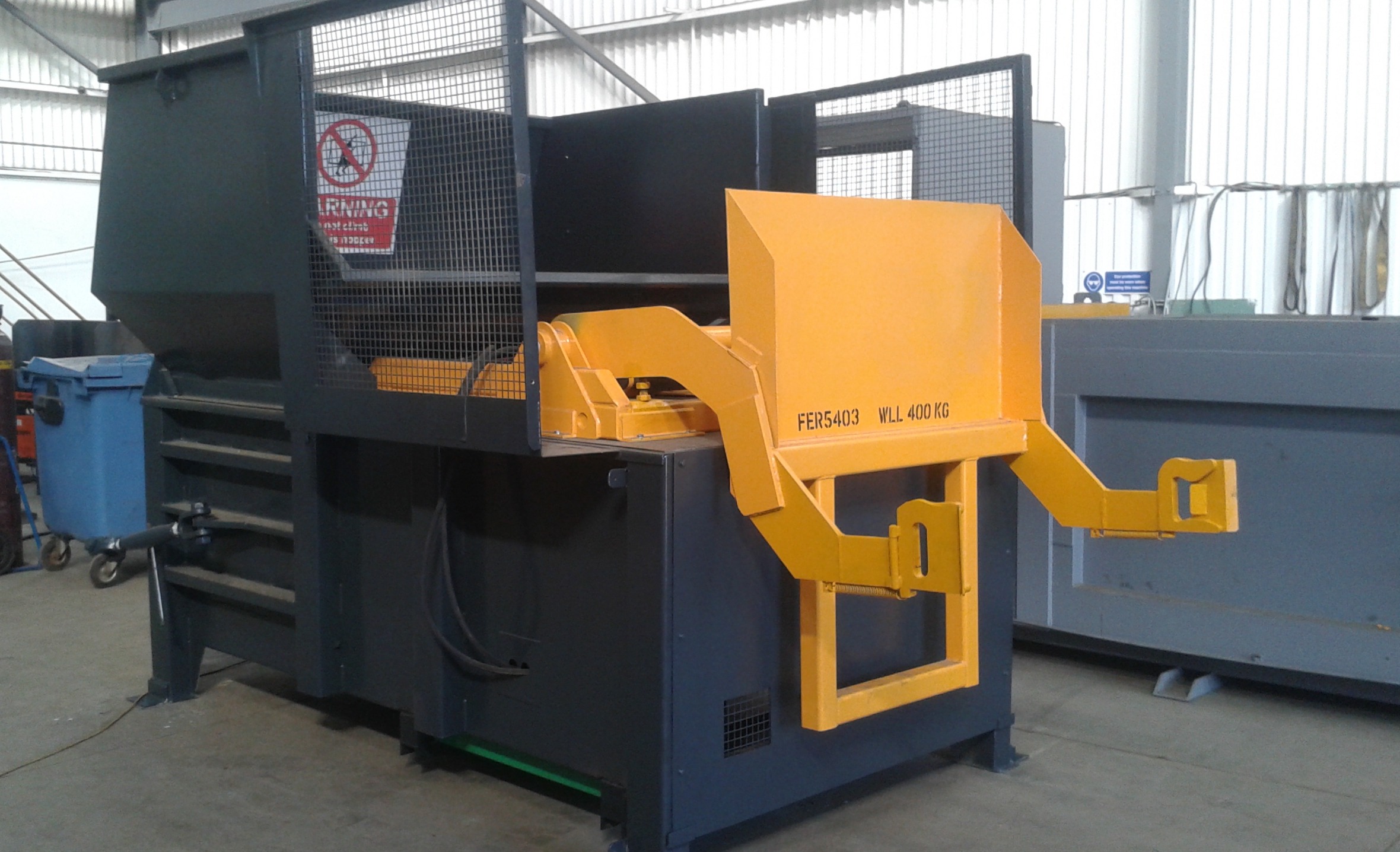 Compact 24.8-Tonne Press Force Static Compactor - 1100mm Opening (ESC1100)